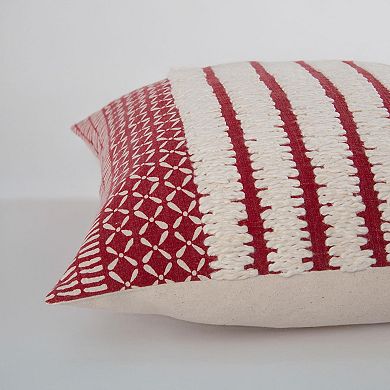 Rizzy Home Reyna Striped Throw Pillow Cover