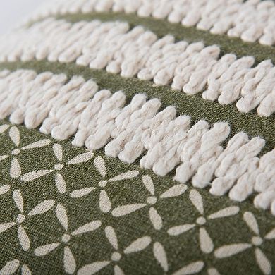 Rizzy Home Rocio Textured Throw Pillow Cover