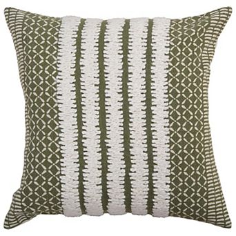 Rizzy Home Rocio Down Filled Throw Pillow
