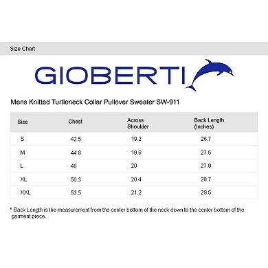 Gioberti Men's Full Zip Knitted Regular Fit Hoodie with Sherpa Lining