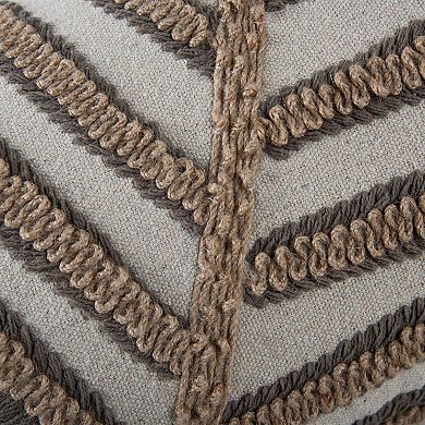Rizzy Home Shea Striped Throw Pillow