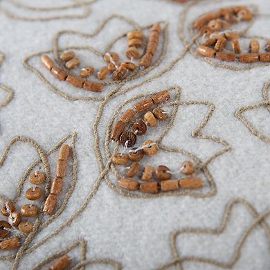 Rizzy Home Silvia Down Filled Throw Pillow