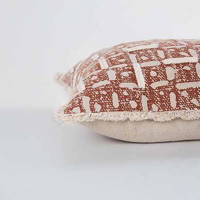 Rizzy Home Tai Textured Throw Pillow