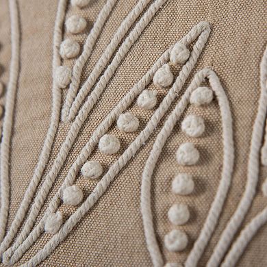 Rizzy Home Torin Embroidered Throw Pillow