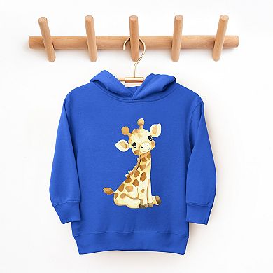 The Juniper Shop Watercolor Giraffe Toddler Hoodie