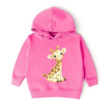 The Juniper Shop Watercolor Giraffe Toddler Hoodie