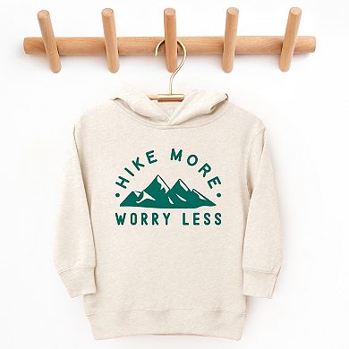 The Juniper Shop Hike More Worry Less Mountain Toddler Hoodie