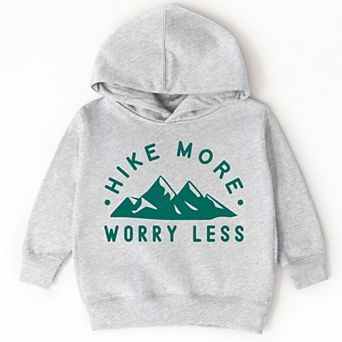 The Juniper Shop Hike More Worry Less Mountain Toddler Hoodie