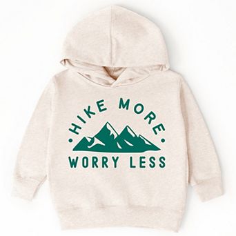The Juniper Shop Hike More Worry Less Mountain Toddler Hoodie