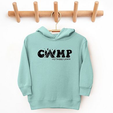 The Juniper Shop Camp My Happy Place Toddler Hoodie