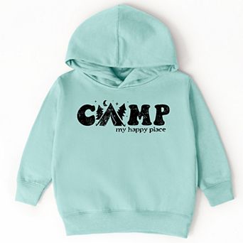 The Juniper Shop Camp My Happy Place Toddler Hoodie
