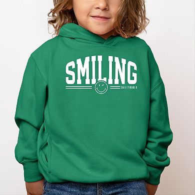 SmileyWorld Arched Varsity - Toddler Hoodie