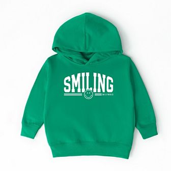 SmileyWorld Arched Varsity - Toddler Hoodie