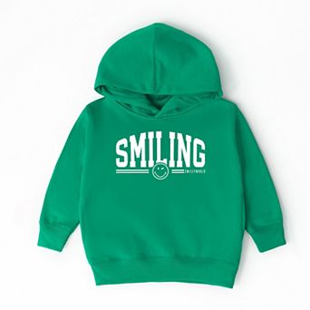 SmileyWorld Arched Varsity - Toddler Hoodie