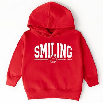 SmileyWorld Arched Varsity - Toddler Hoodie