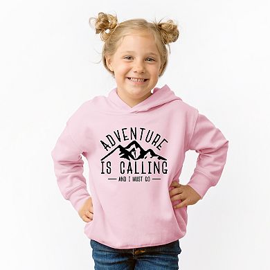 The Juniper Shop Adventure is Calling and I Must Go Toddler Hoodie