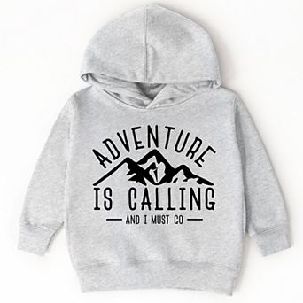 The Juniper Shop Adventure is Calling and I Must Go Toddler Hoodie