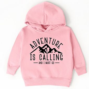 The Juniper Shop Adventure is Calling and I Must Go Toddler Hoodie