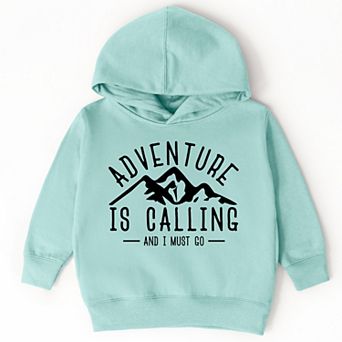 The Juniper Shop Adventure is Calling and I Must Go Toddler Hoodie