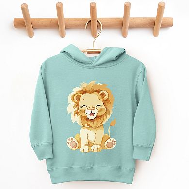 The Juniper Shop Watercolor Lion Toddler Hoodie