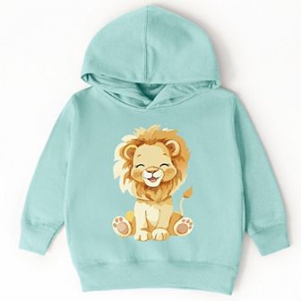 The Juniper Shop Watercolor Lion Toddler Hoodie