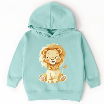 The Juniper Shop Watercolor Lion Toddler Hoodie