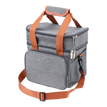 Reusable Lunch Bag, Insulated Leakproof Lunch Box, Large Capacity Lunch Cooler Bag 10.2*7.1*11.0in