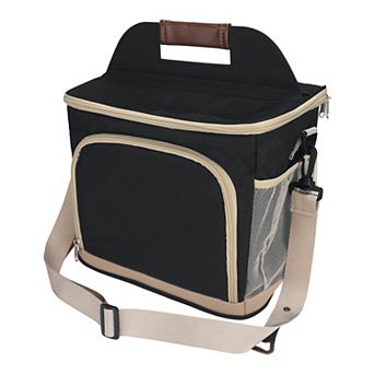 Insulated Leakproof Lunch Cooler Bag/Box with Adjustable Shoulder Strap, 11.8*7.9*9.4in