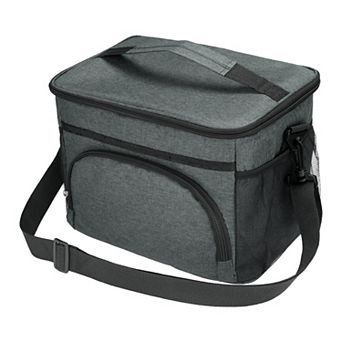 Insulated Lunch Bag, Leakproof Lunch Box, Large Capacity, Reusable Lunch Cooler Bag 11.4*8.7*9.4in