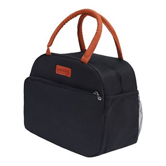 Insulated Lunch Bag, Cute Tote Bag Lunch Box Large Capacity, Cooler Bag for Work 10.6*6.3*9.1in