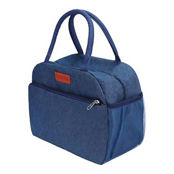 Insulated Lunch Bag, Cute Tote Bag Lunch Box Large Capacity, Cooler Bag for Work 10.6*6.3*9.1in