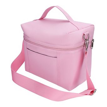 Freezable Leakproof Insulated Reusable Lunch Bag/Box with Adjustable Shoulder Strap, 9.4*5.5*8.3in