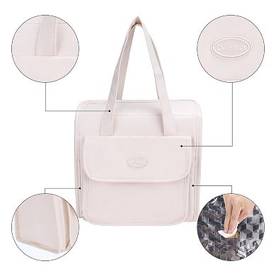 Insulated Lunch Bag, Tote Bag Large Capacity, Cooler Bag for Office, Travel, Picnic 10.2*7.9*11.0in
