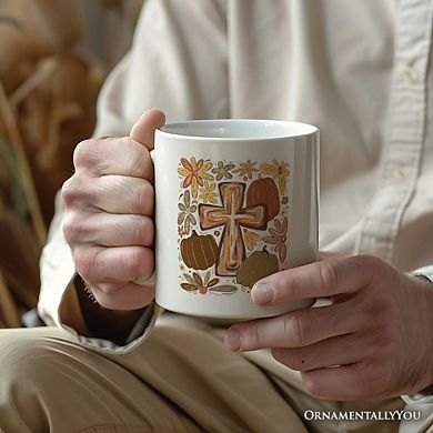 Fall Blessings Mug, Autumn Christian Faith Gift