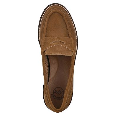White Mountain Gunner Women's Lug Sole Loafers