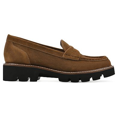 White Mountain Gunner Women's Lug Sole Loafers