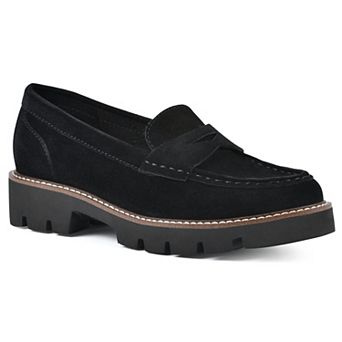 White Mountain Gunner Women's Lug Sole Loafers