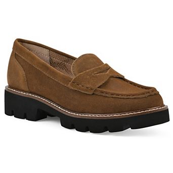 White Mountain Gunner Women's Lug Sole Loafers