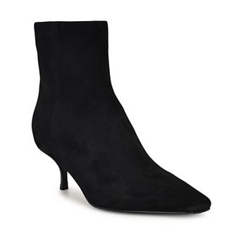 Nine West Hermena Women's Suede Ankle Boots with Block Heel