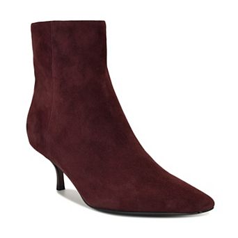 Nine West Hermena Women's Suede Ankle Boots with Block Heel