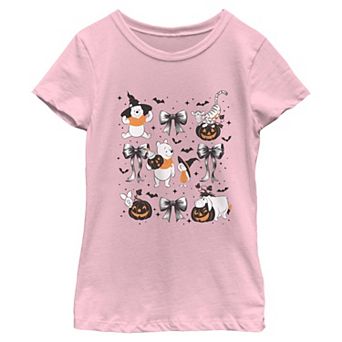 Girls' Disney's Winnie Pooh Spooky Friends Graphic Tee