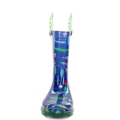 Western Chief Fish On Boys' Lighted Rain Boots