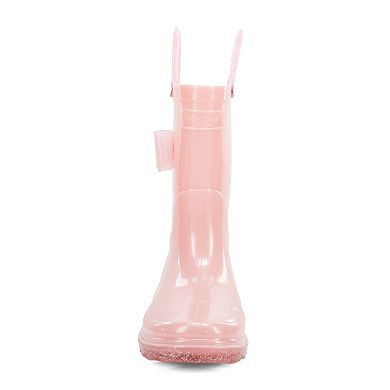 Western Chief Lighted Girls' Bow Accent Rain Boots