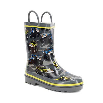 Western Chief Monster Crusher Boys' Waterproof Rain Boots