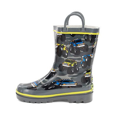 Western Chief Monster Crusher Boys' Waterproof Rain Boots