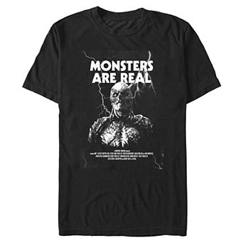 Big & Tall Stranger Things Monsters Are Real Graphic Tee