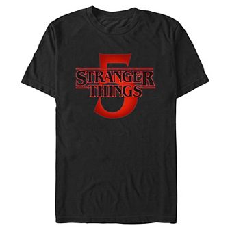 Big & Tall Stranger Things 5 Graphic Tee