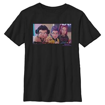 Boys 8-20 Angry KPop Demon Hunters Graphic Tee