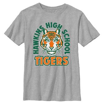 Boys 8-20 Hawkins High School Tigers Short Sleeve Graphic Tee