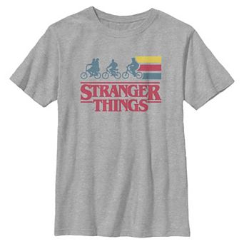 Boys 6-20 Stranger Things Bike Stripes Graphic Tee